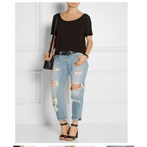 Rag & Bone The Dre Distressed Jeans 25